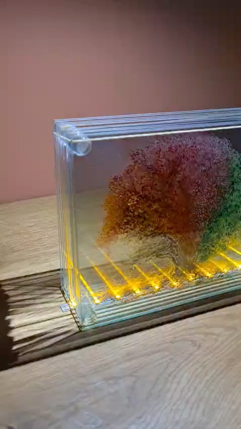 Farbkunst im Glas
